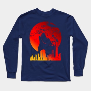 RED FULL MOON | BLOOD MOON Long Sleeve T-Shirt